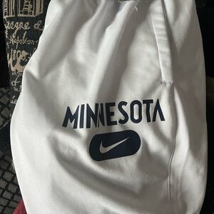 Nike Minnesota Men's White Athletic Shorts